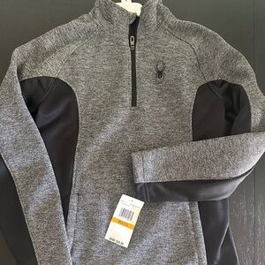 Spyder Men's long sleeve  Half-Zip jacket / sweatshirt